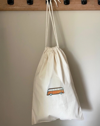 Sac de change van orange