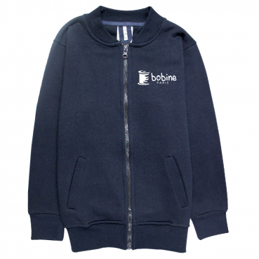 Teddy, marine, brodé au logo de votre école