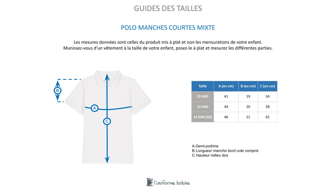Guide des tailles