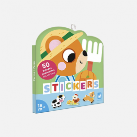 Grandes Gommettes Animaux de la Ferme