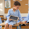 Tablier d'école bleu ciel Félix