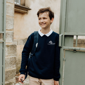 Assomption Bondy Sweat col rond - Marine