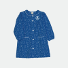 NOUVEAUTE 2024 - Jeanne d'arc Saint Maur des Fossés - Tablier fille, col Claudine – Bleu angers