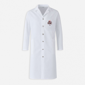 ENC, Blomet - Blouse de chimie mixte, blanche