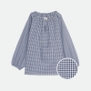 Sainte Elisabeth de Plaisance - Blouse garçon Moyenne Section - Vichy Bleu foncé