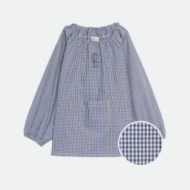 Sainte Elisabeth de Plaisance - Blouse garçon - Vichy Gris