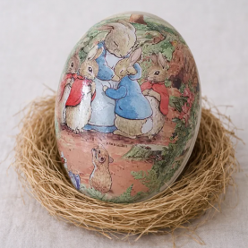 Boite Œuf de Pâques Pierre Lapin Câlin