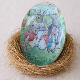 Boite Œuf de Pâques Pierre Lapin Famille