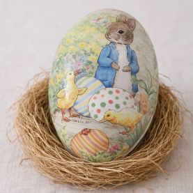 Boite Œuf de Pâques Pierre Lapin