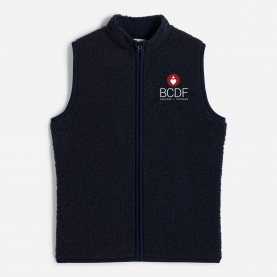 Disponible en juin : Bx Charles de Foucauld - Gilet Sherpa Garçon - marine