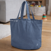 Cabas jean broderie 