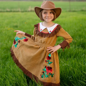 Déguisement cowgirl Théa 5-6ans