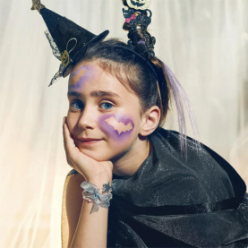 Serre-tête chapeau noir