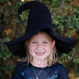 Chapeau de sorcière Mighty witch, noir