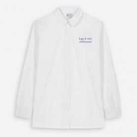 Chemisier blanc femme