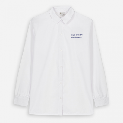 Chemisier blanc femme