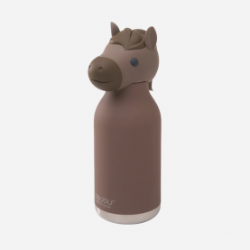 Gourde en acier inoxydable Cheval