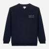 Sweat col rond mixte marine