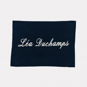 Coupon de tissu marine à coudre