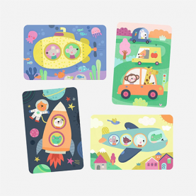 Livre de coloriage En route