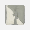 Couverture peluche Vert de gris