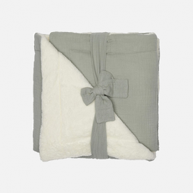 Couverture peluche  Vert de gris