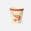 Petit gobelet enfant crevette rouge
