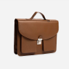 Cartable Gaston - Caramel en cuir