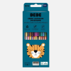 12 crayons de couleur double couleurs 