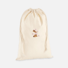 Sac de change lapin fleur rose personnalisable