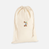 Sac de change lapin bleu carotte