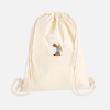 Sac de Gym brodé carotte bleu personnalisable