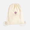 Sac de Gym brodé montgolfière bleu personnalisable
