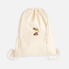 Sac de Gym brodé lapin jaune personnalisable