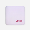 Couverture en gaze de coton doublée à personnaliser - Rose