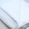 Couverture en gaze de coton doublée à personnaliser - Blanche