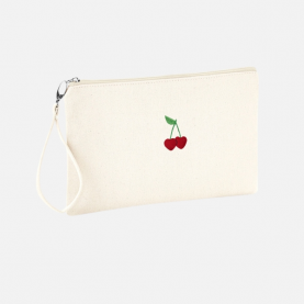 Trousse  scolaire personnalisable - cerises