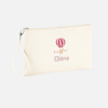 Trousse personnalisable - Montgolfière rose et grenat