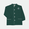 NOUVEAUTE 2024 Jeanne d'arc Saint Maur des Fossés - Tablier garçon, col mao – Vert