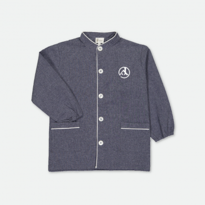 Jeanne d'arc Saint Maur des Fossés - Tablier garçon, col mao – Jean