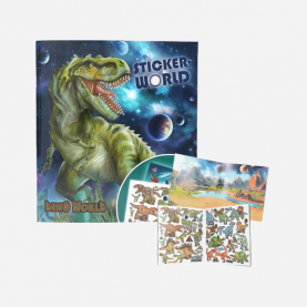 Cahier de stickers - Le monde des dinosaures
