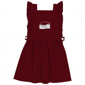 Ecole Sainte Marie des Vallées - Tablier école fille, Chasuble - Grenat