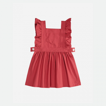 Ecole Saint Leufroy - Tablier chasuble, Grenat