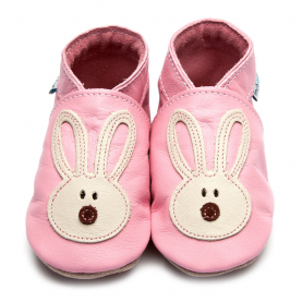 Chaussons rose - Lapin