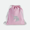 Sac à cordonnet  Rose - Licorne