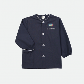 St Etienne de Metz - Tablier école, court – Marine