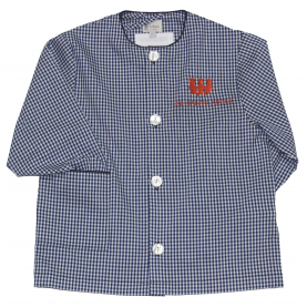 Les Saints Anges - Bis - Tablier Mixte Vichy Bleu