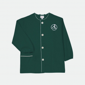 NOUVEAUTE 2024 - Jeanne d'arc Saint Maur des Fossés - Tablier mixte, col rond– Vert