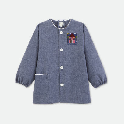 Modèle Fred, Les petits écoliers - Bleu Jean