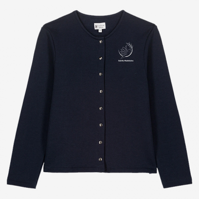 Sainte Madeleine Reims - Gilet à pressions – Marine